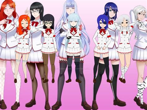 yandere simulator characters|More.